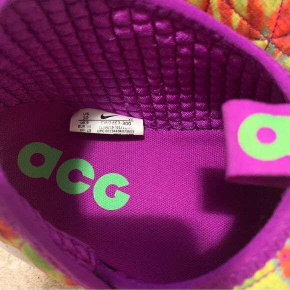 NIKE Mens ACG Moc 3.0 'Tie Dye' CW2463-300 - Picture 13 of 14